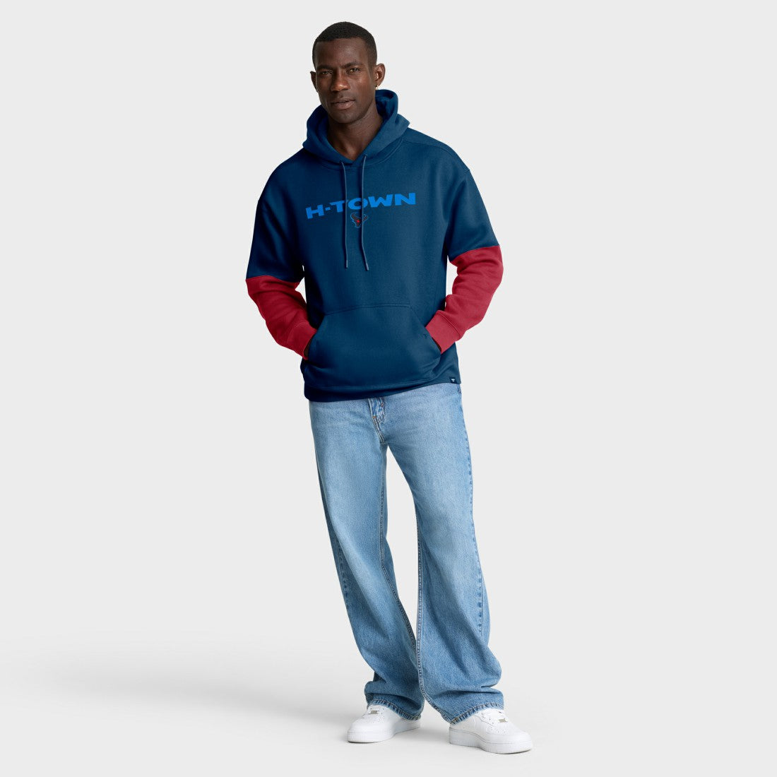 Houston Texans Helmet Alt Pullover Hoodie - Navy online