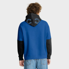 Indianapolis Colts Helmet Alt Pullover Hoodie - Royal discount