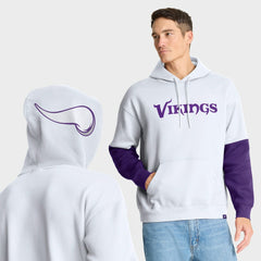 Minnesota Vikings Helmet Alt Pullover Hoodie - White on sale