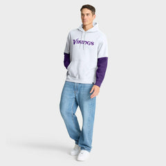 Minnesota Vikings Helmet Alt Pullover Hoodie - White on sale