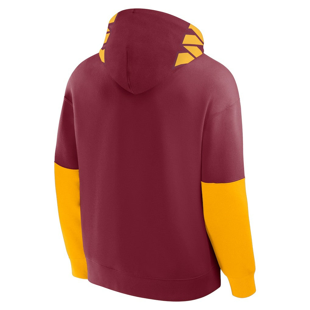 Washington Commanders Helmet Pullover Hoodie - Burgundy cheap