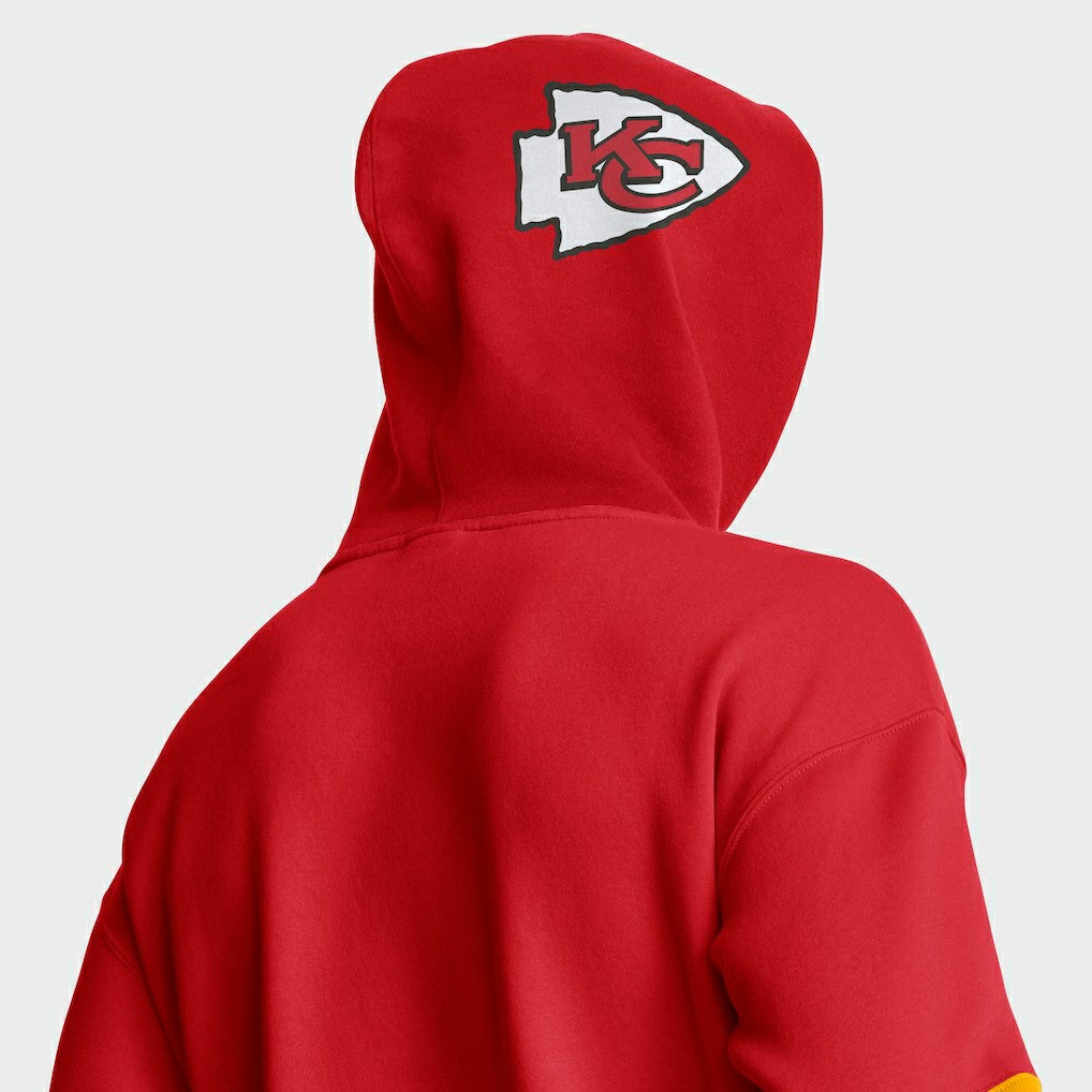 Kansas City Chiefs Helmet Pullover Hoodie - Red for sale