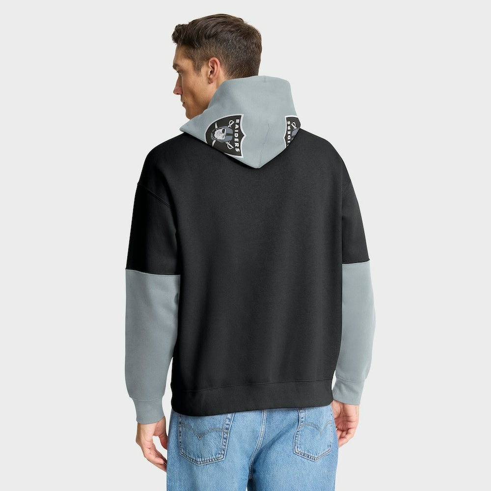 Las Vegas Raiders Helmet Pullover Hoodie - Black on sale