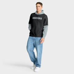 Las Vegas Raiders Helmet Pullover Hoodie - Black on sale
