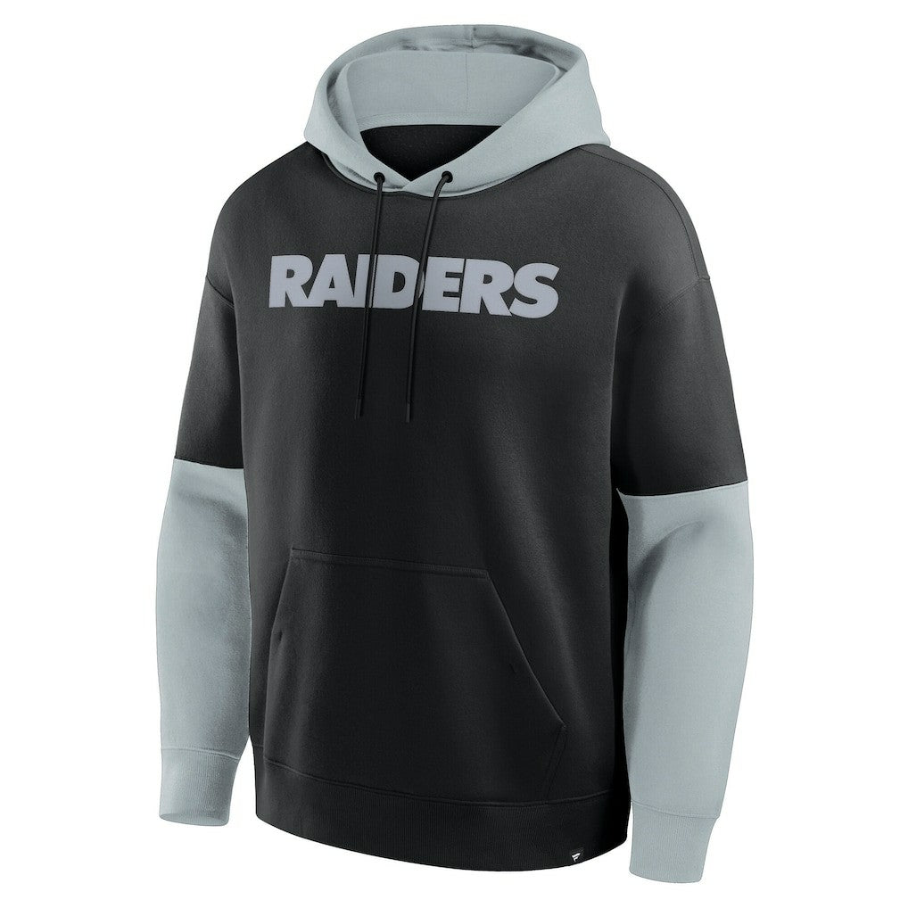Las Vegas Raiders Helmet Pullover Hoodie - Black on sale