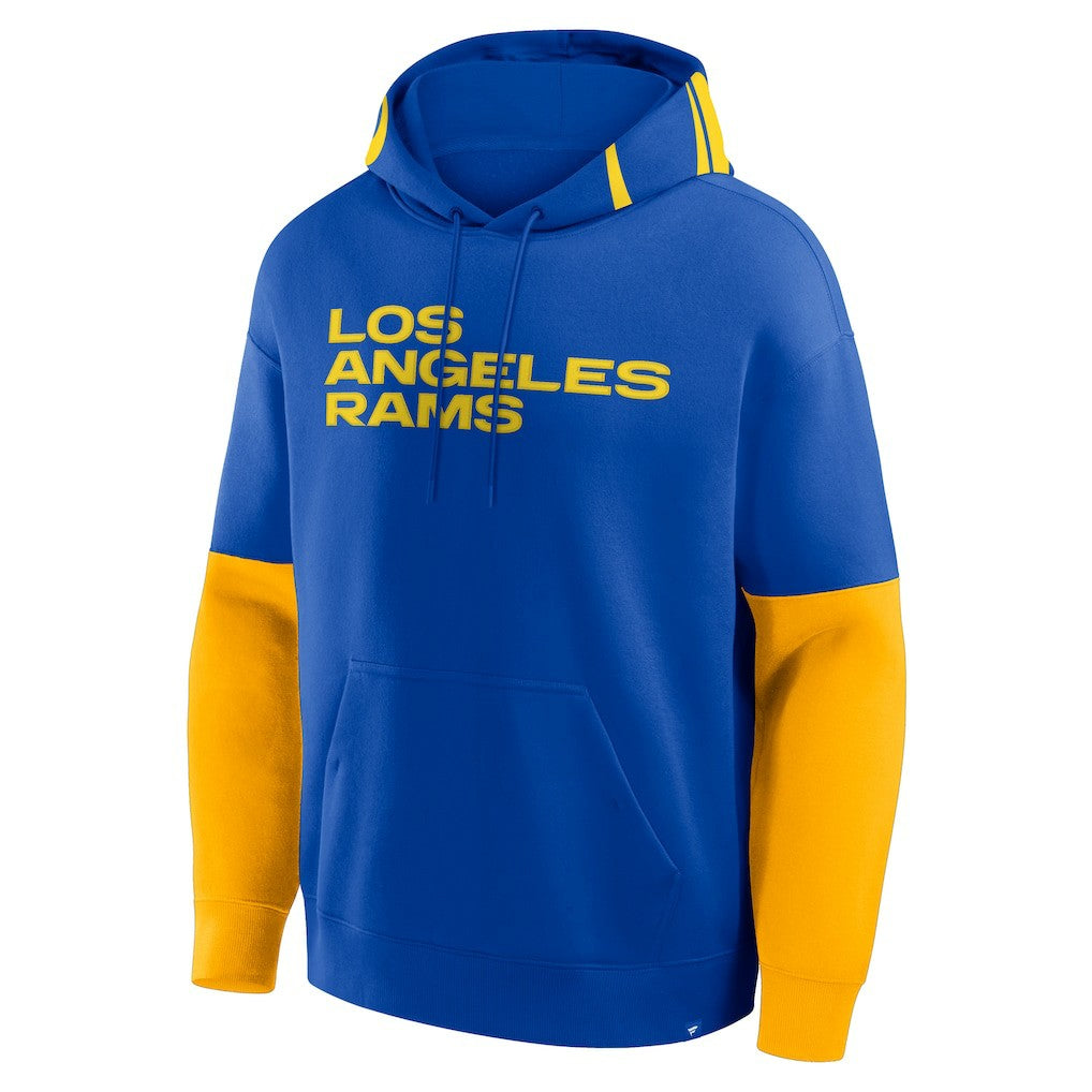 Los Angeles Rams Helmet Pullover Hoodie - Royal for sale