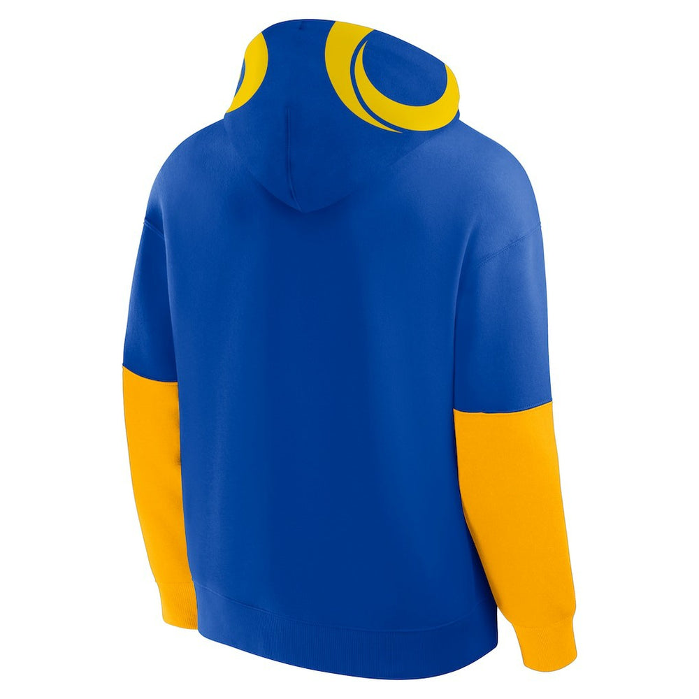 Los Angeles Rams Helmet Pullover Hoodie - Royal for sale