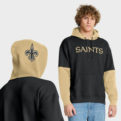 New Orleans Saints Helmet Pullover Hoodie - Black online