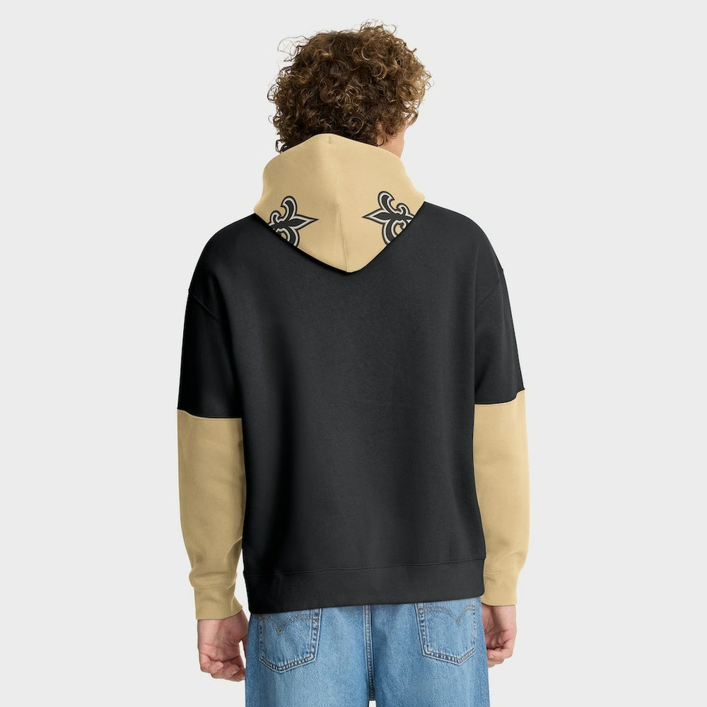New Orleans Saints Helmet Pullover Hoodie - Black online