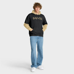 New Orleans Saints Helmet Pullover Hoodie - Black online