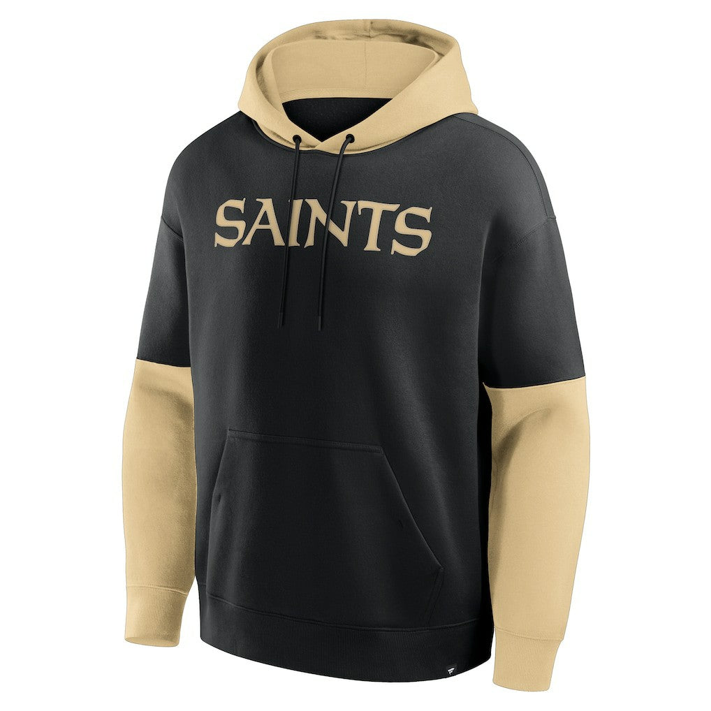 New Orleans Saints Helmet Pullover Hoodie - Black online