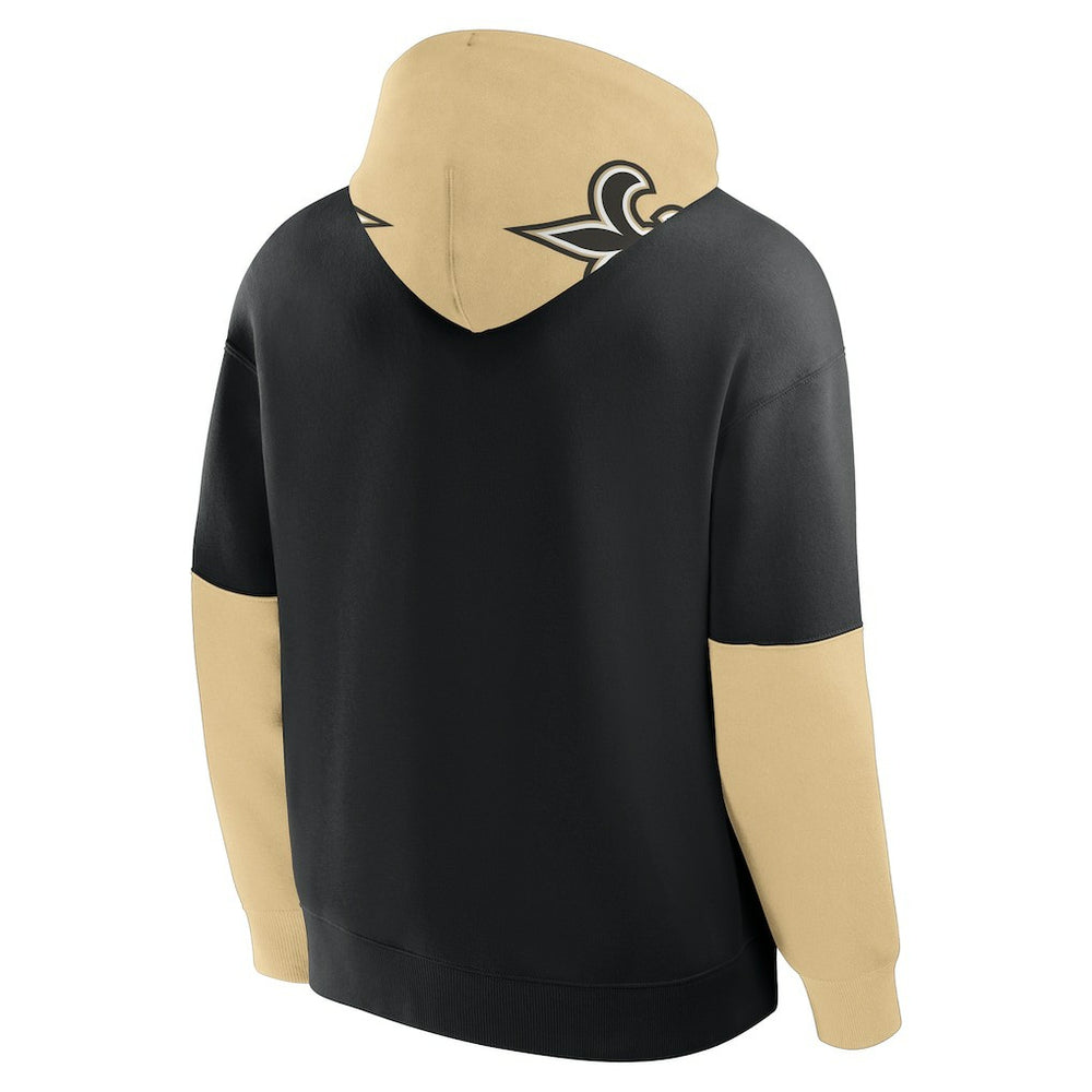 New Orleans Saints Helmet Pullover Hoodie - Black online