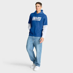 New York Giants Helmet Pullover Hoodie - Royal online