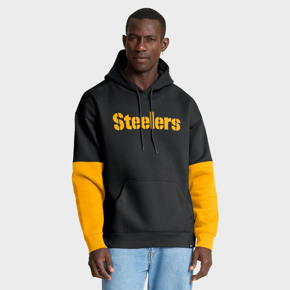 Pittsburgh Steelers Helmet Pullover Hoodie - Black discount