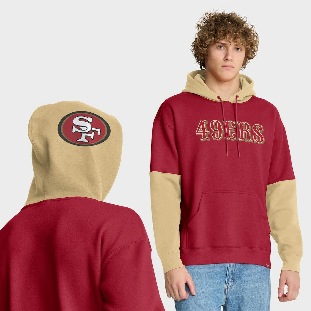San Francisco 49ers Helmet Pullover Hoodie - Scarlet sale