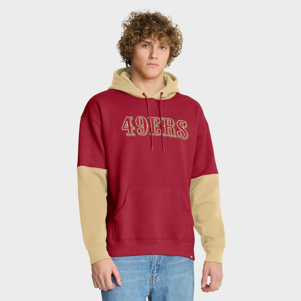 San Francisco 49ers Helmet Pullover Hoodie - Scarlet sale