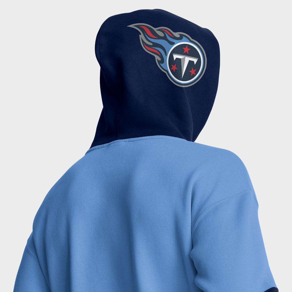 Tennessee Titans Helmet Pullover Hoodie - Light Blue outlet