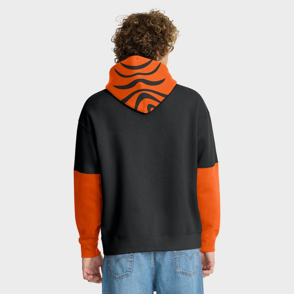 Cincinnati Bengals Helmet Pullover Hoodie - Black outlet