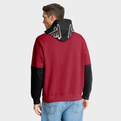 Atlanta Falcons Helmet Pullover Hoodie - Red cheap