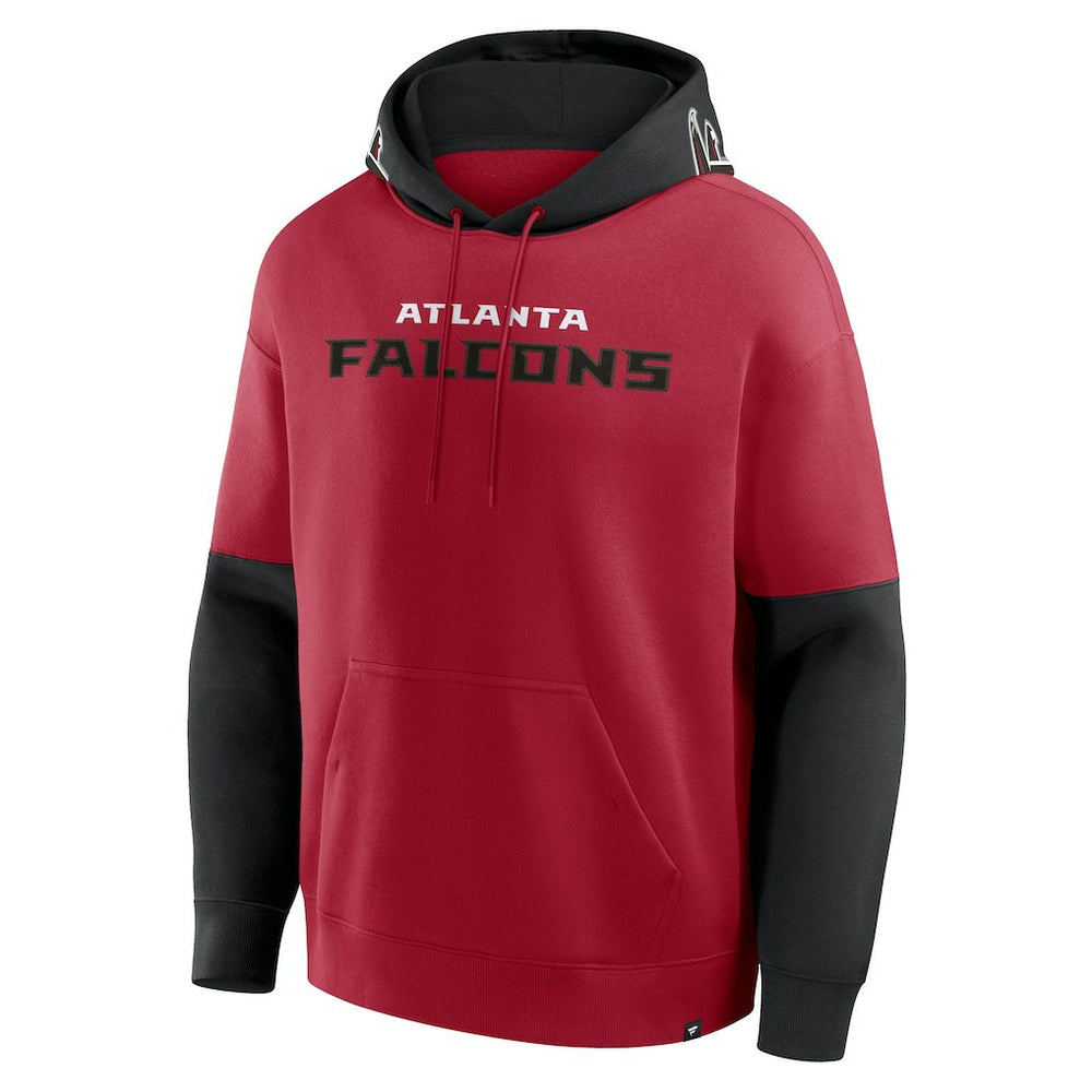 Atlanta Falcons Helmet Pullover Hoodie - Red cheap