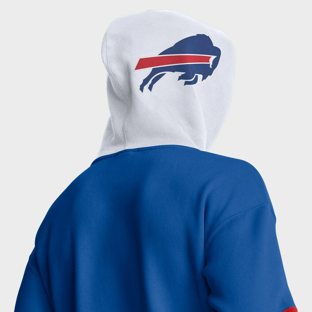 Buffalo Bills Helmet Pullover Hoodie - Royal cheap