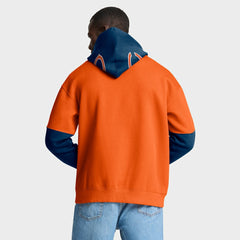 Chicago Bears Helmet Pullover Hoodie - Orange outlet