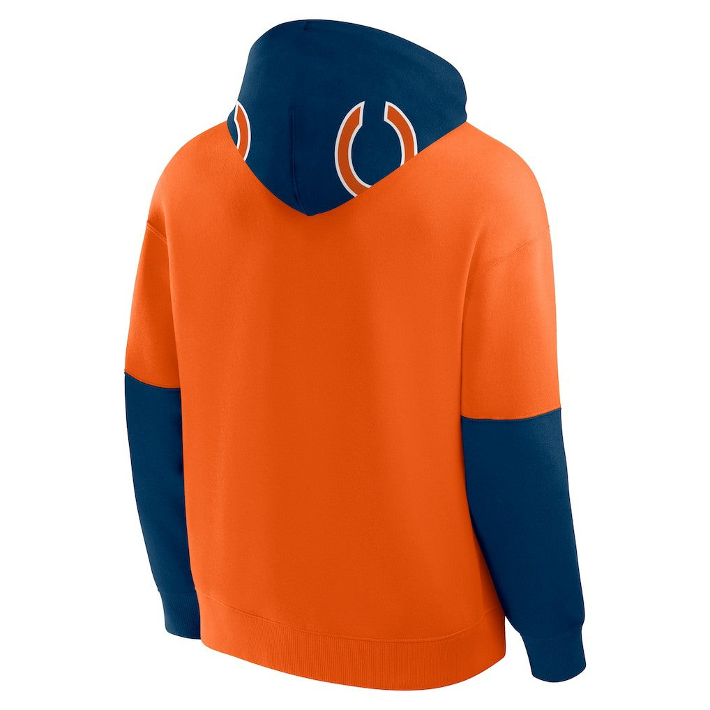 Chicago Bears Helmet Pullover Hoodie - Orange outlet