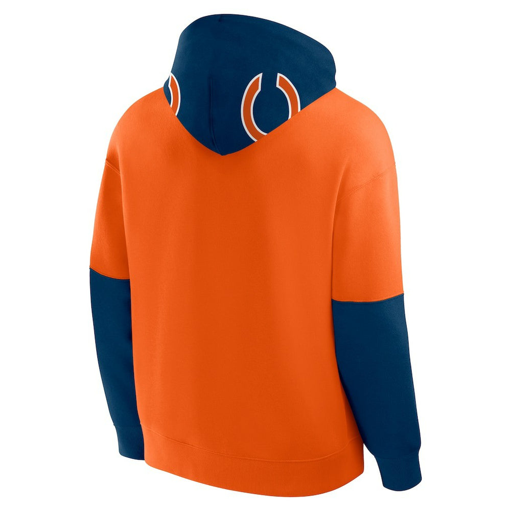 Chicago Bears Helmet Pullover Hoodie - Orange outlet