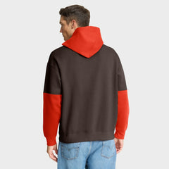 Cleveland Browns Helmet Pullover Hoodie - Brown online