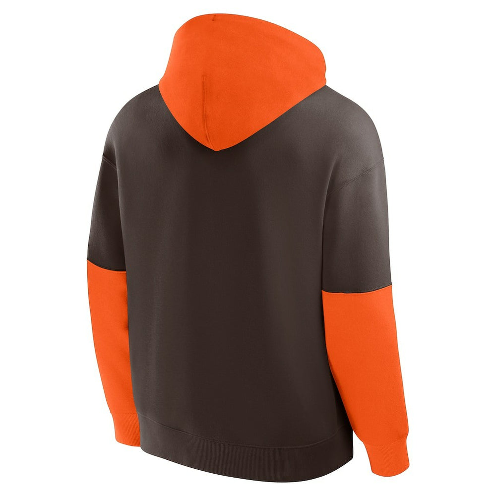 Cleveland Browns Helmet Pullover Hoodie - Brown online