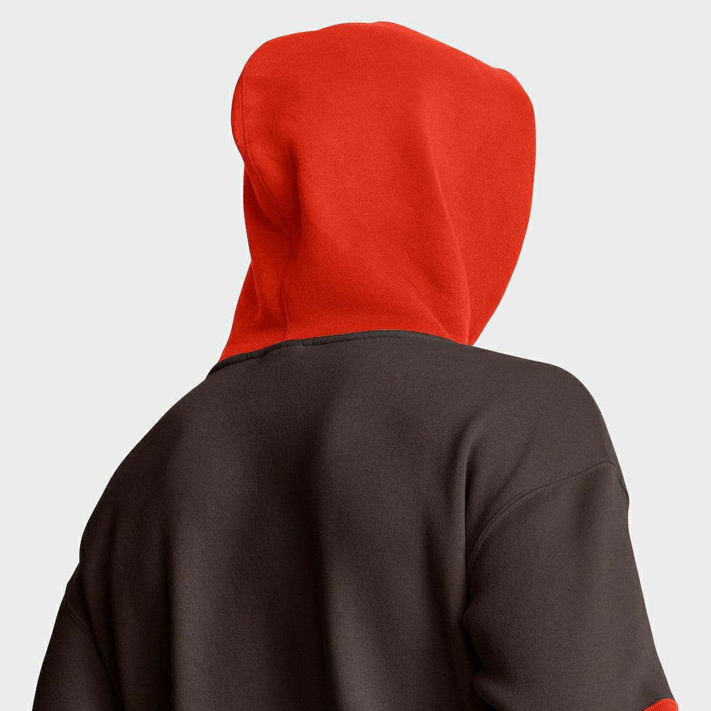 Cleveland Browns Helmet Pullover Hoodie - Brown online
