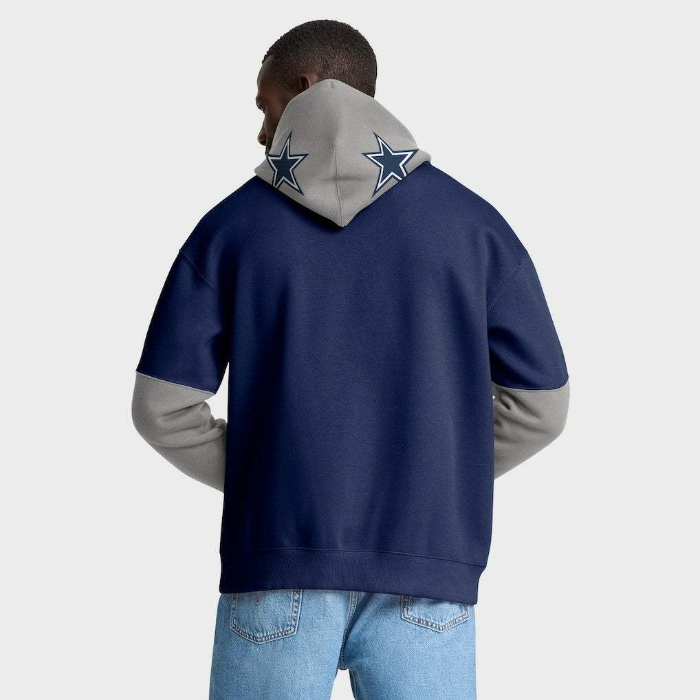 Dallas Cowboys Helmet Pullover Hoodie - Navy online