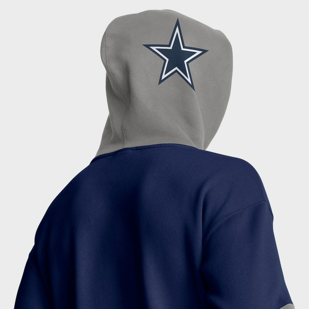Dallas Cowboys Helmet Pullover Hoodie - Navy online