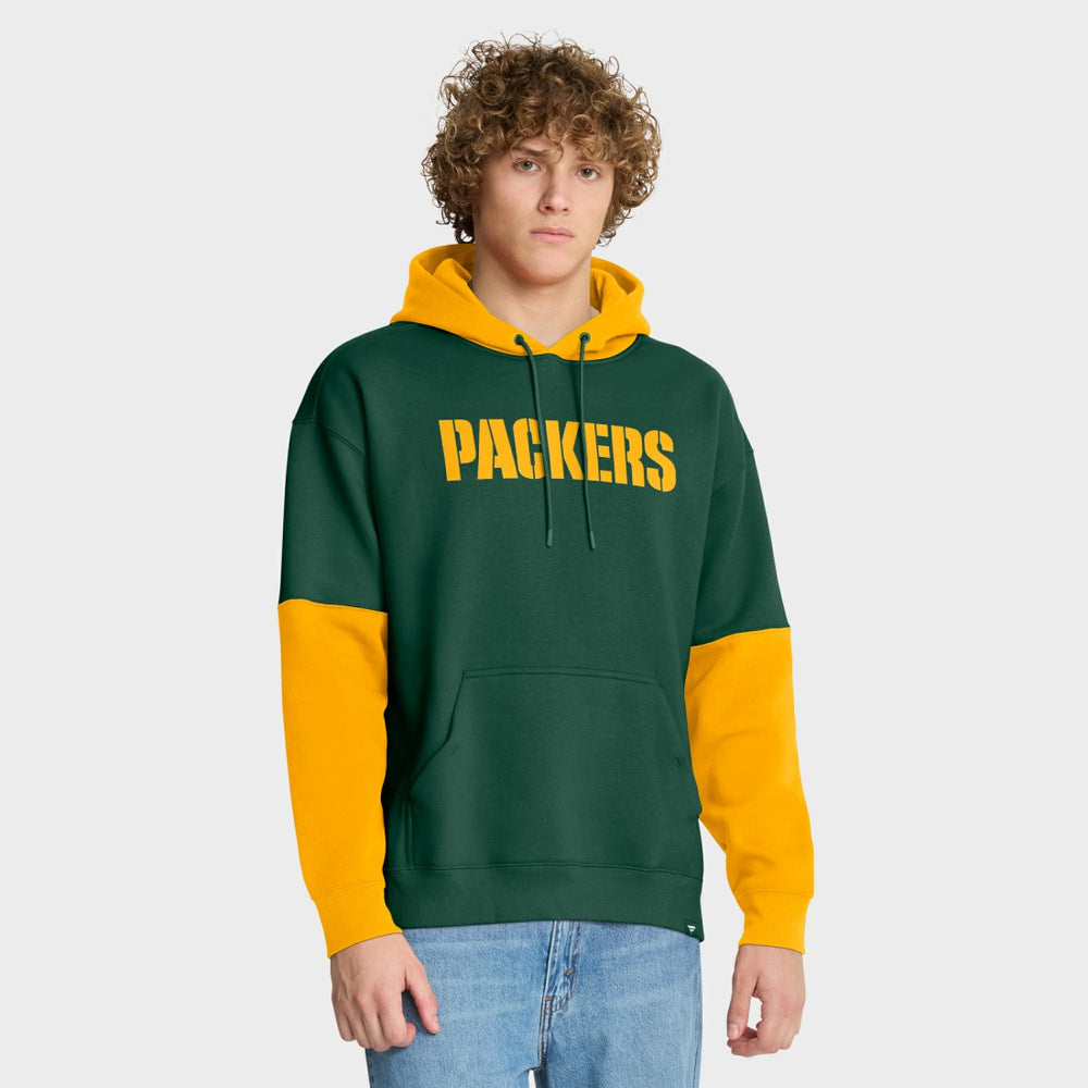 Green Bay Packers Helmet Pullover Hoodie - Green for sale