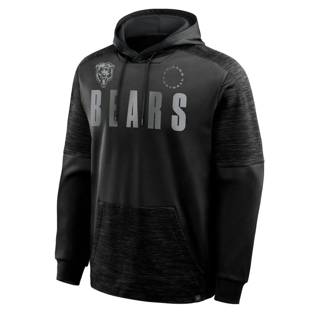 Chicago Bears Chip Shot Pullover Hoodie - Black outlet