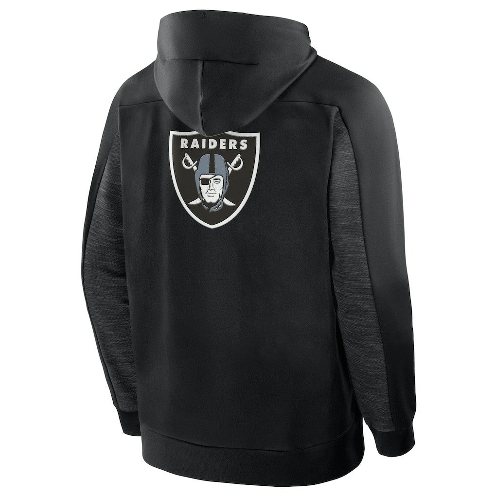 Las Vegas Raiders Checkdown Pass Full-Zip Hoodie - Black online