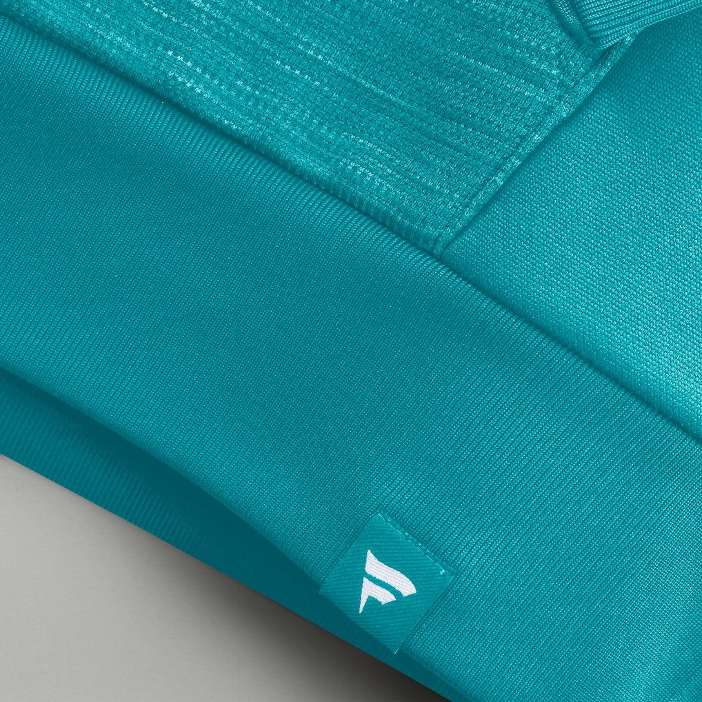 Miami Dolphins Checkdown Pass Full-Zip Hoodie - Aqua on sale