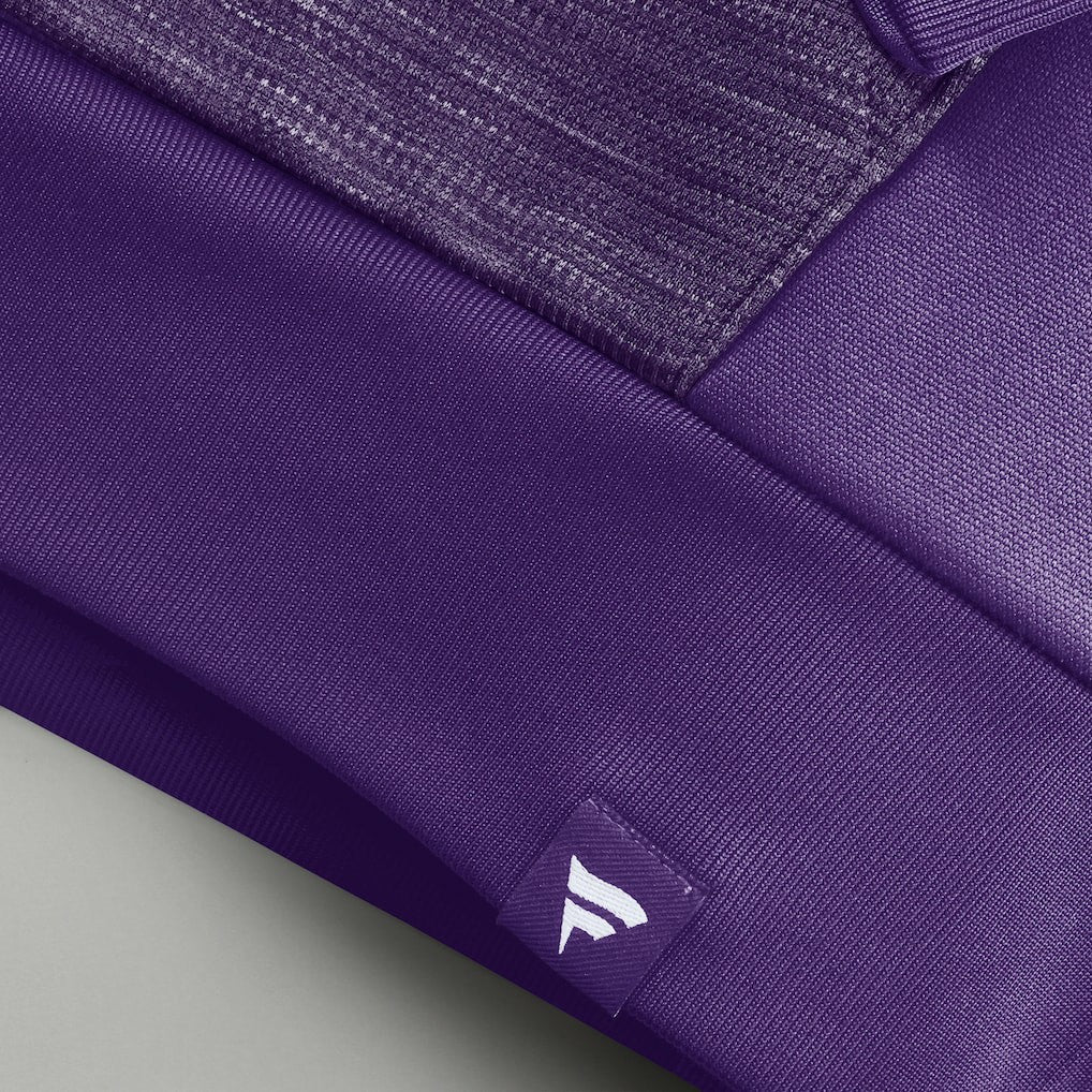 Minnesota Vikings Checkdown Pass Full-Zip Hoodie - Purple on sale