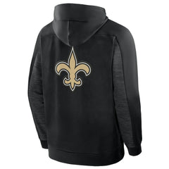 New Orleans Saints Checkdown Pass Full-Zip Hoodie - Black online