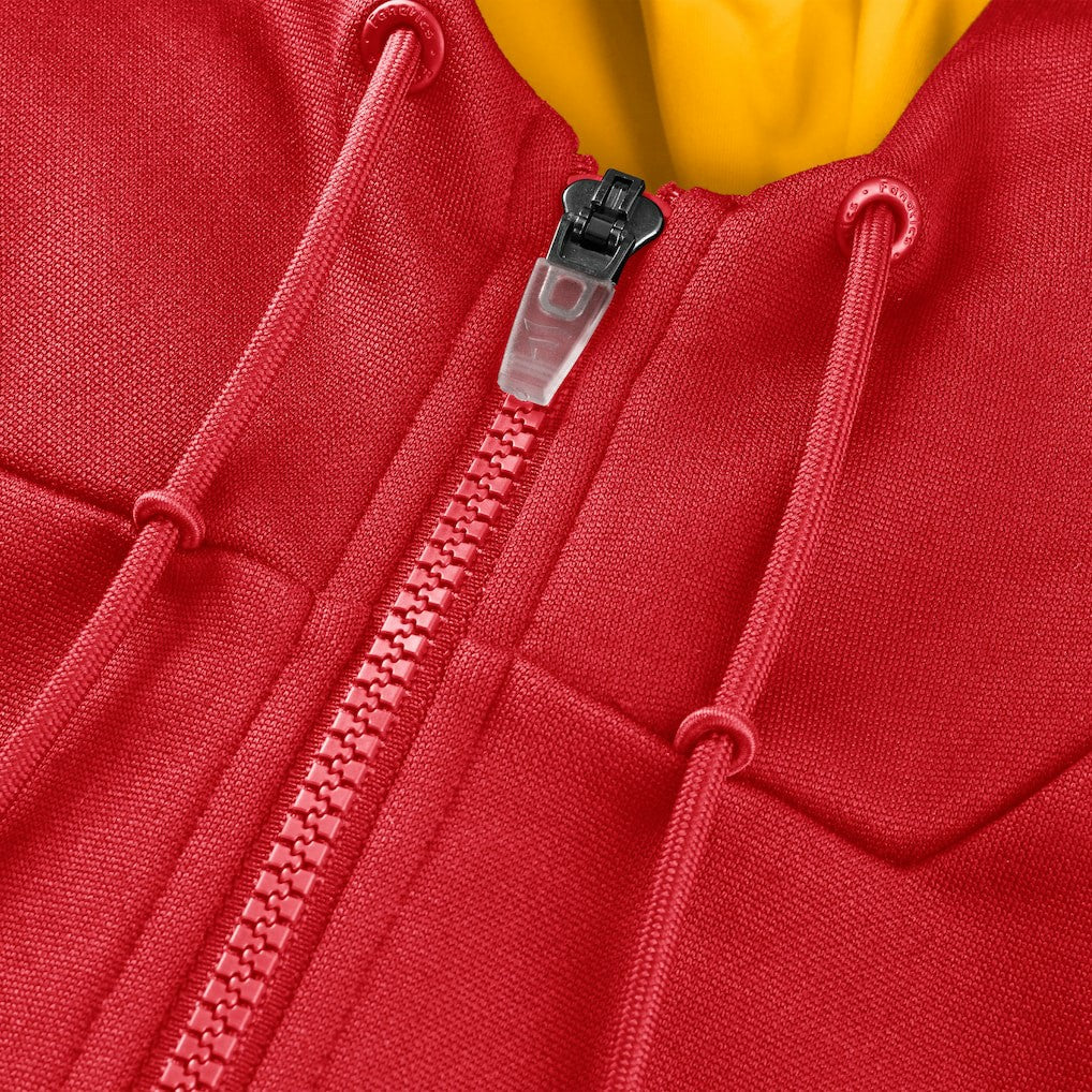 Kansas City Chiefs Checkdown Pass Full-Zip Hoodie - Red online