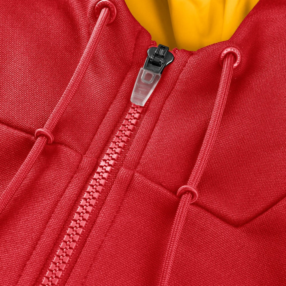 Kansas City Chiefs Checkdown Pass Full-Zip Hoodie - Red online
