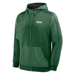 New York Jets Checkdown Pass Full-Zip Hoodie - Green cheap