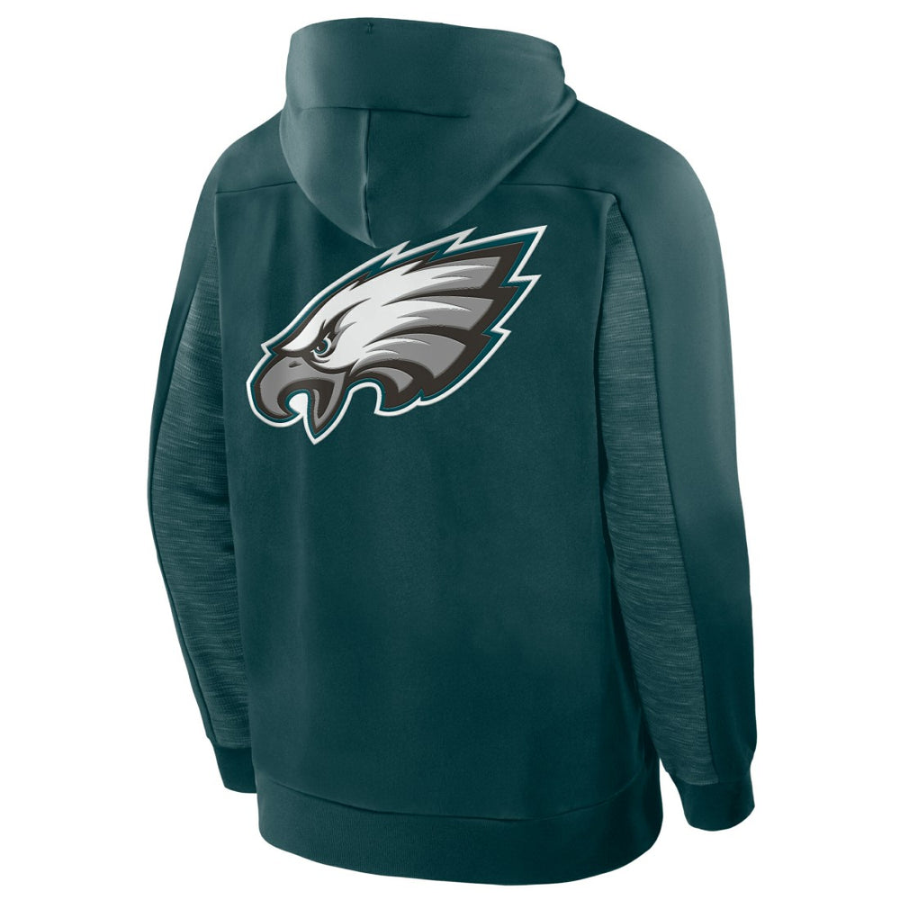 Philadelphia Eagles Checkdown Pass Full-Zip Hoodie - Midnight Green online