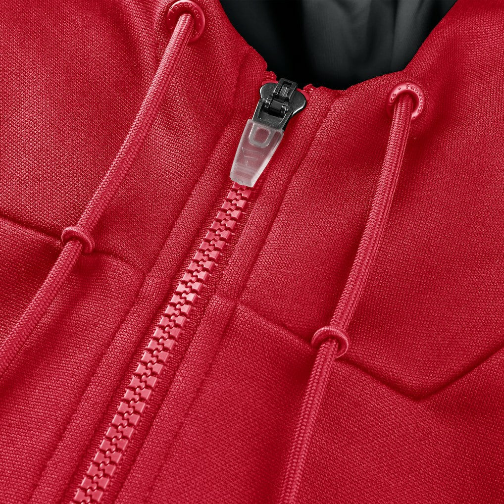 San Francisco 49ers Checkdown Pass Full-Zip Hoodie - Scarlet for sale