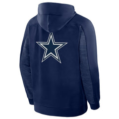 Dallas Cowboys Checkdown Pass Full-Zip Hoodie - Navy on sale