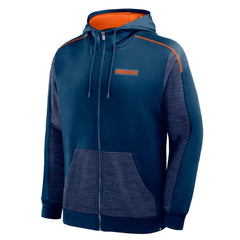 Chicago Bears Checkdown Pass Full-Zip Hoodie - Navy cheap