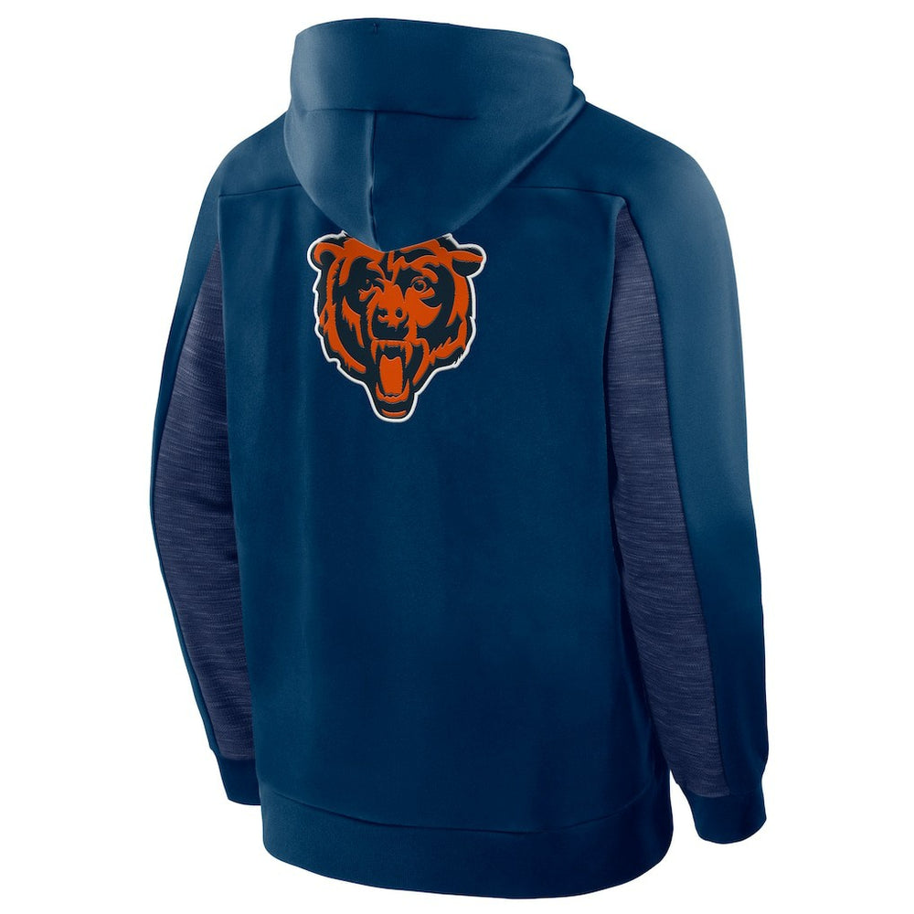 Chicago Bears Checkdown Pass Full-Zip Hoodie - Navy cheap