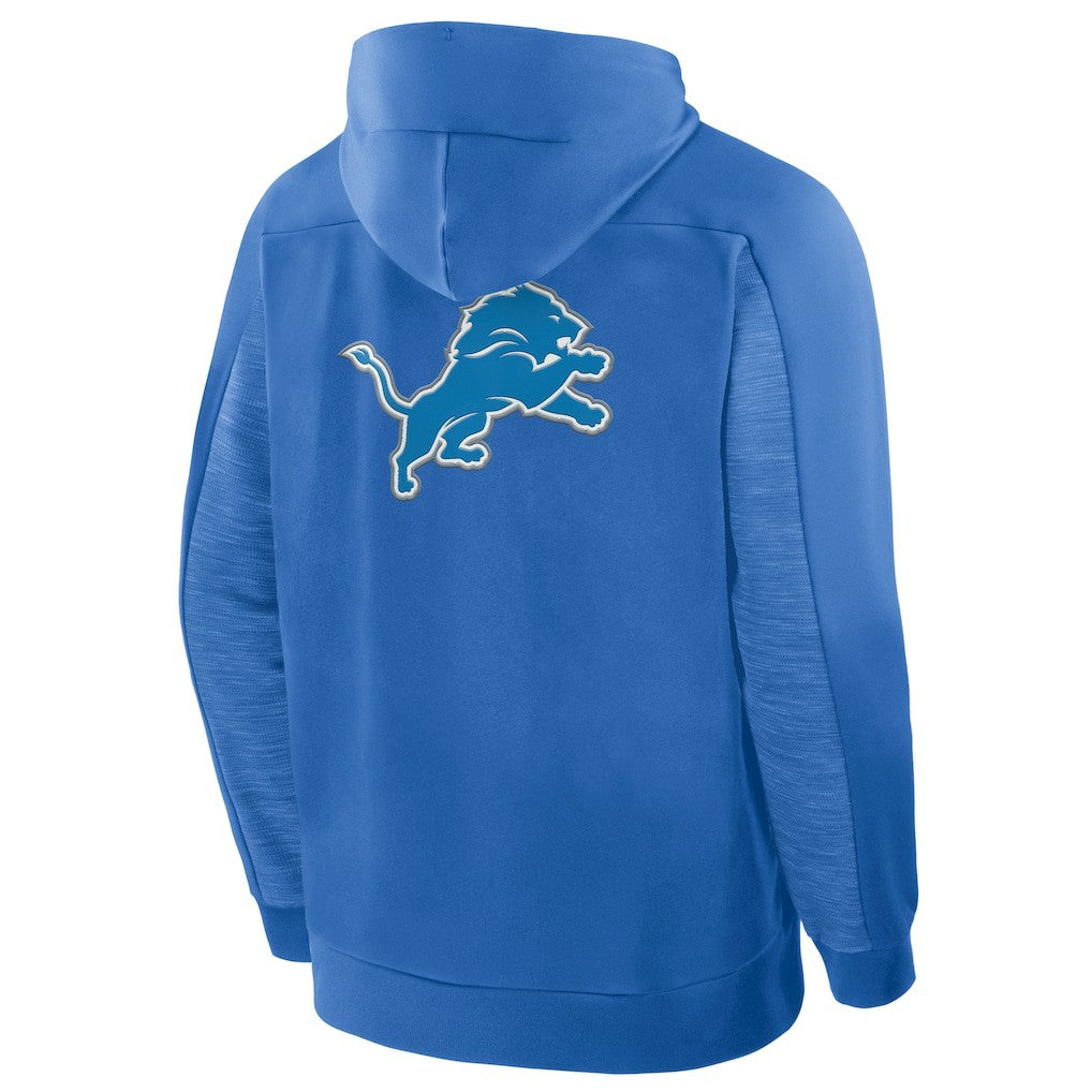 Detroit Lions Checkdown Pass Full-Zip Hoodie - Blue for sale