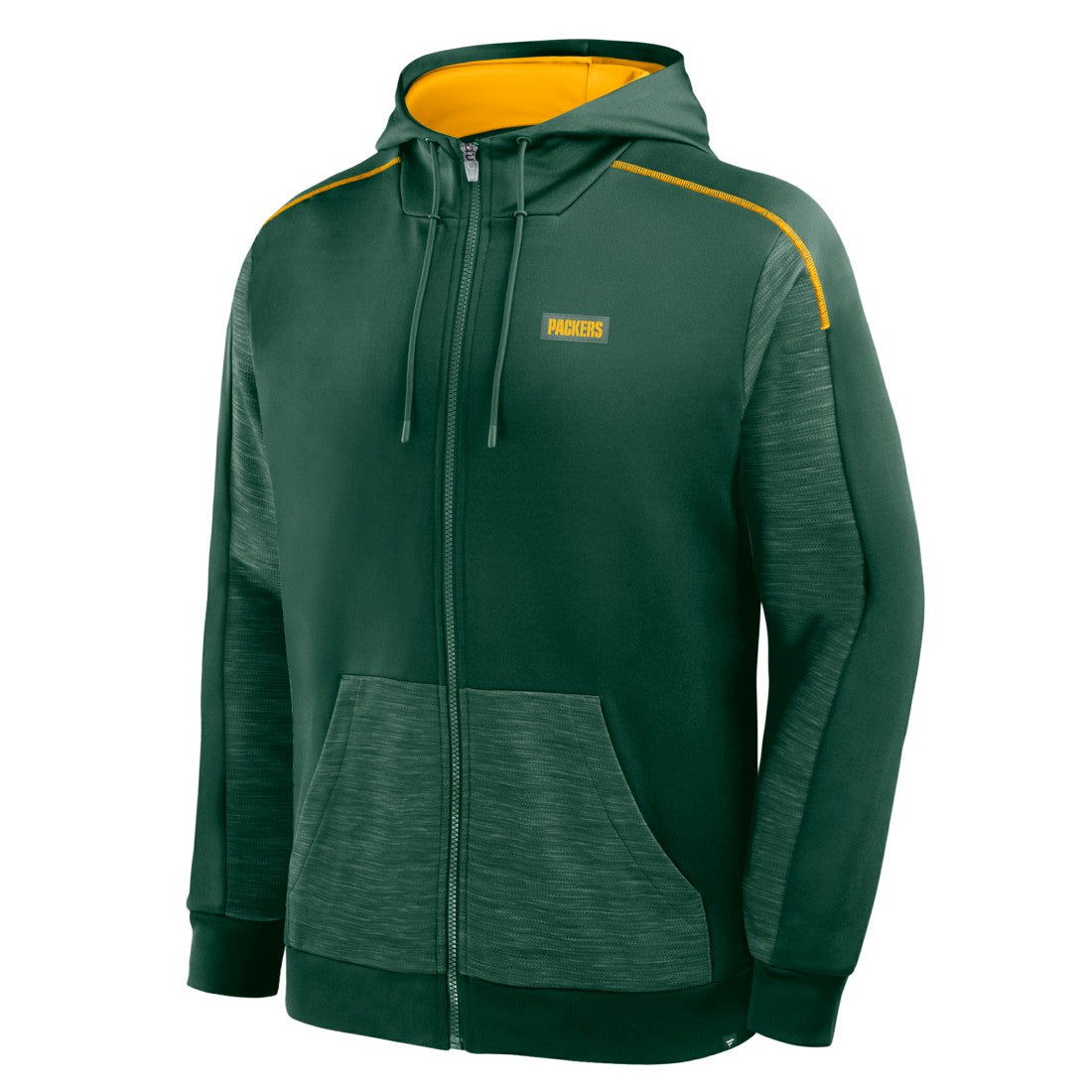 Green Bay Packers Checkdown Pass Full-Zip Hoodie - Green on sale