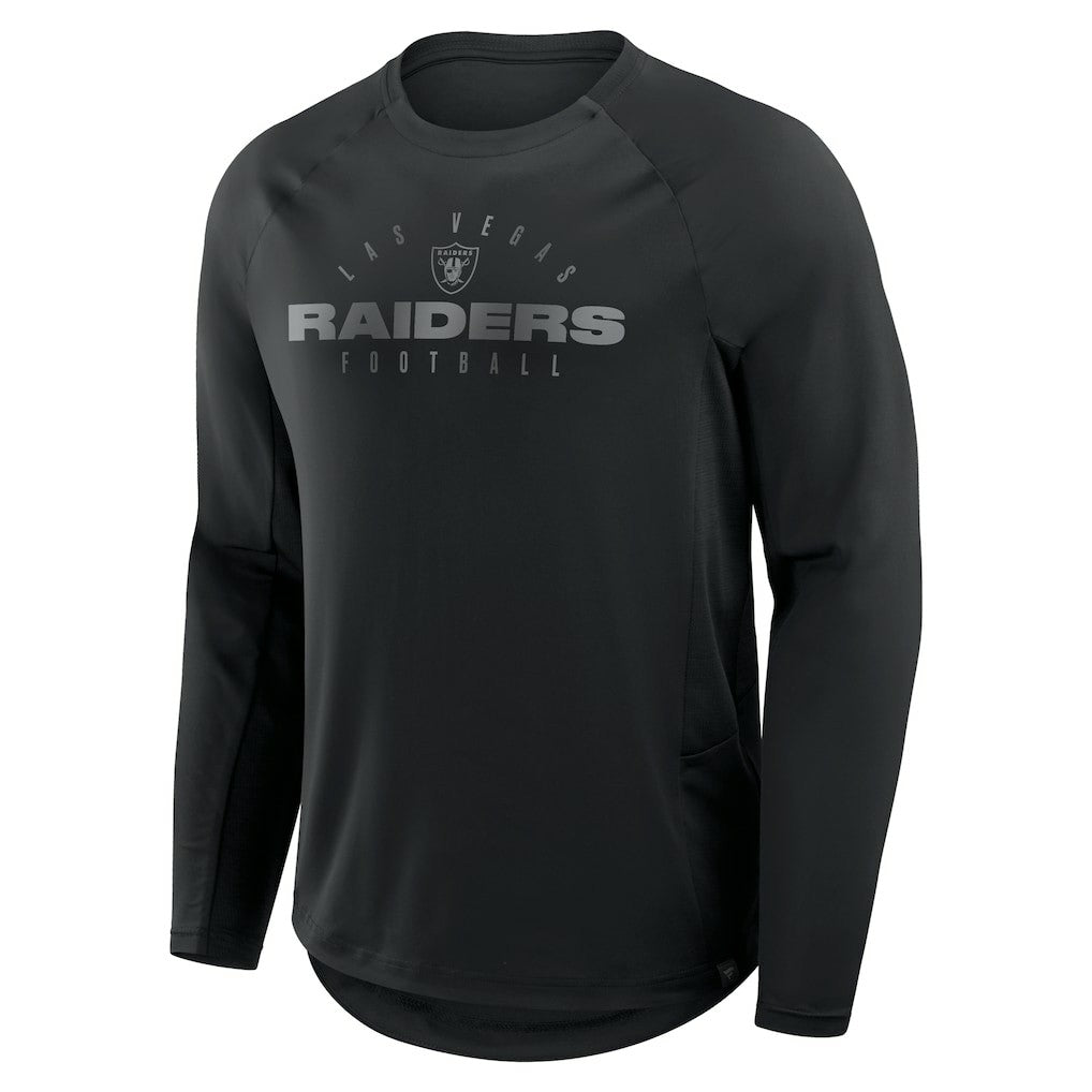 Las Vegas Raiders Coverage Scheme Long Sleeve T-Shirt - Black outlet